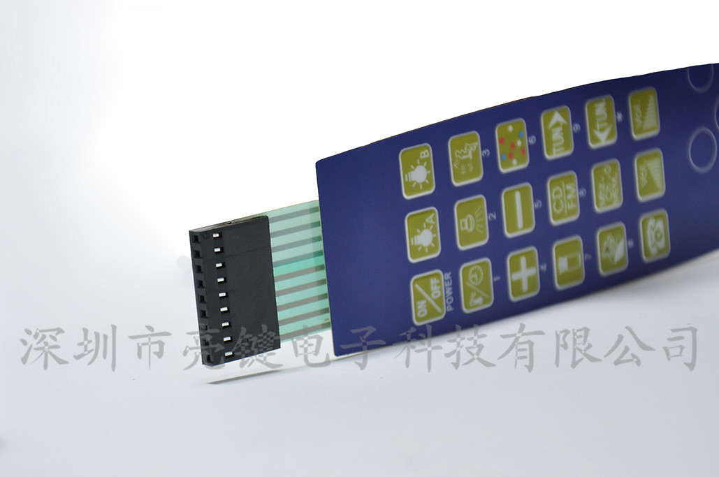 PC薄膜面板　pc导电面板　薄膜面板线路印刷